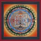 Tradiční malba - Kalachakra mandala