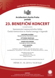 23. Benefiční koncert Arcidiecézní charity Praha