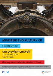 Dny otevřených dveří Ministerstva kultury České republiky