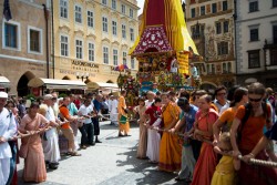 indický festival Ratha-Yatra