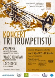 Koncert tří trumpetistů - Kongresové centrum v Praze