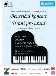 Předvánoční benefiční koncert Hraní pro Hraní