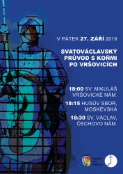 Svatováclavský průvod po Vršovicích 2019