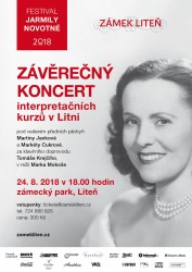 Závěrečný koncert interpretačních kurzů v Litni 2018